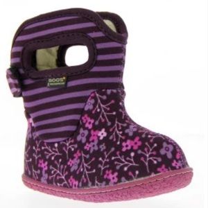 Bog boots infant 7 purple